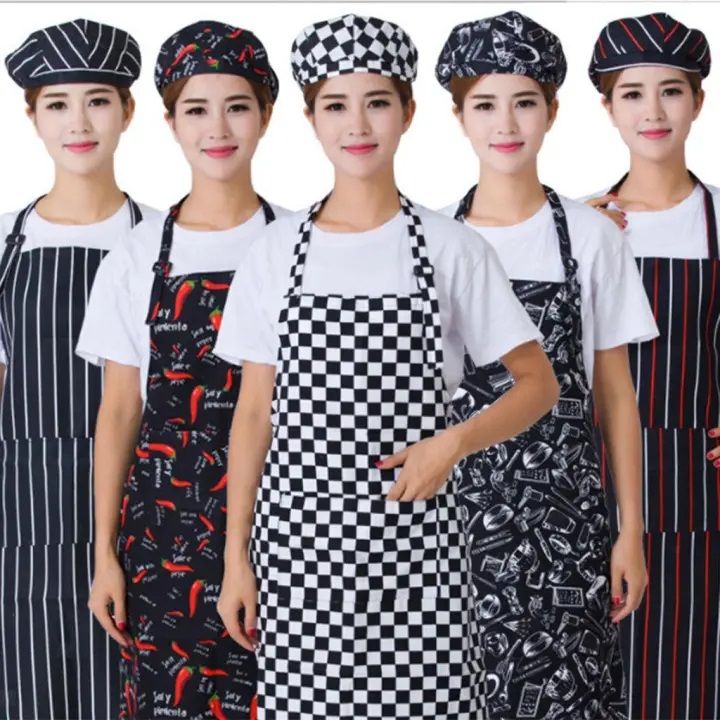 Apron%20Chef%20Waiter%20Kitchen%20Cooking%20Pockets%20Women%20Apron%20-1pcs%20Kitchen%20Cooking%20Pockets%20Women%20Apron%20-%20Image%205