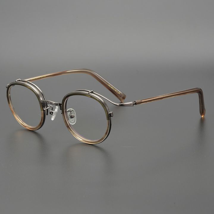 Top%20Quality%20Japanese%20Handmade%20Retro%20Round%20Glasses%20Frame%20Men%20Women%20Eyewear%20Classic%20Prescription%20Optic%20Vintage%20Reading%20Eyeglasses%20-%20Image%203
