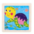 【Toy life hall】Cartoon Animals Kids Jigsaw Puzzle Toy Education Panel. 