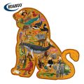 Educational Cartoon Animal Puzzles Creative 280pcs Jigsaw Puzzle Kids Toys For Sale.