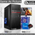 Intel Core 2 Duo 6MB Cache RAM 8GB HDD 320GB Monitor 17"" Full New Desktop Computer .. 