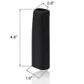 Universal Grey Car Anti Slip Silicone Parking Hand Brake Boot Cover Lever -Black. 
