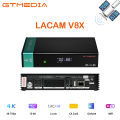 GTMEDIA V8X HD 1080P odbiornik satelitarny DVB-S/S2/S2X wbudowany lacam H.265 obsługuje odbiorniki telewizyjne SAT to Gtplayer CA card.