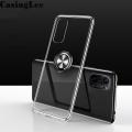 Protect Cover For Redmi Note 10 5G Soft Case Clear Transparent Shockproof Car Magnetic Holder Ring Phone Cases Mi Redmi Note 10 5G Back Cover.