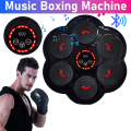 Smart Music Boxing Machine Wall-Mount Target with Adjustable Speed Bluetooth Compatibility Reaction Practice for Kids Adults.