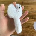 Kpop newjeans Lightstick keyring plush pendant keychains bunnies gift. 