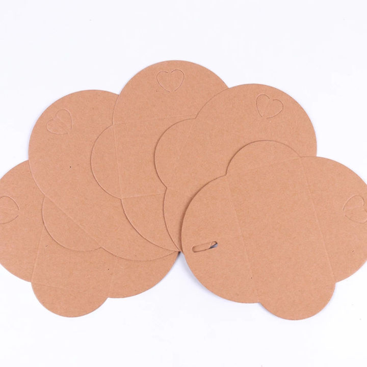 DIY Love Letter Handmade Envelope Love Button Paper Envelopes Kraft Paper