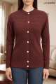 Soft and Comfortable PBD Fabrics Front Button Closer Cardigan Sweater for Woman..