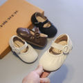 Girl 2023 Spring and Autumn New Princess for Children 1 to 3 Years Old Non slip Small Leather Soft Sole Baby Walking Shoes. 