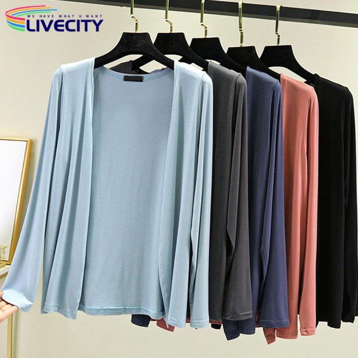 Open%20Placket%20Women%20Coat%20Women%20Lightweight%20Coat%20-%20Image%202