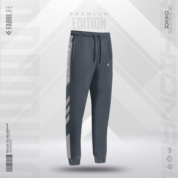 Fabrilife Mens Premium Sports Joggers - Gymnast