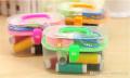Household Sewing Tool Box - Transparent. 