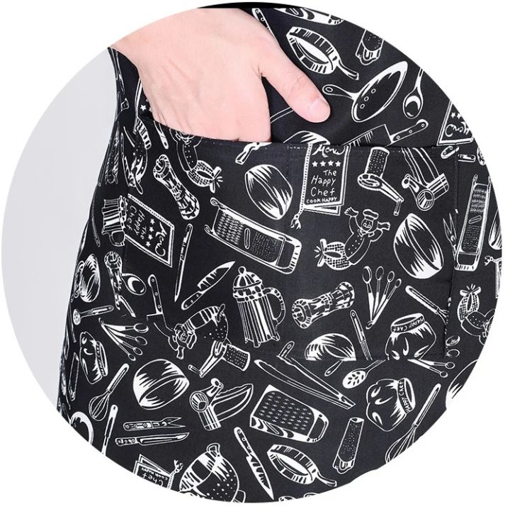 Adjustable%20Half-length%20Apron%20Striped%20Hotel%20Restaurant%20Chef%20Waiter%20Apron%20Kitchen%20Cook%20Apron%20With%202%20Pockets%20Best%20Gadgets%20-%20Image%207