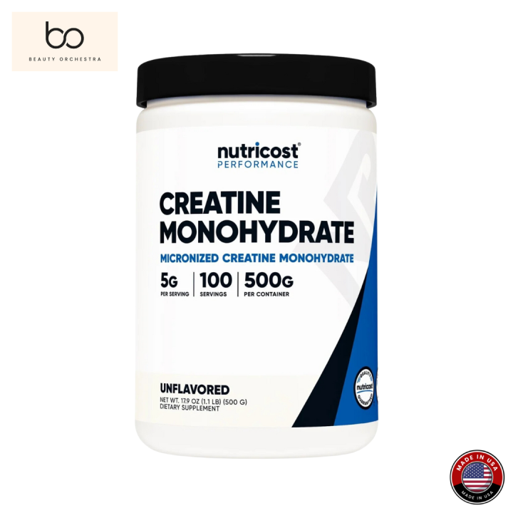 Nutricost Creatine Monohydrate Powder - 500G