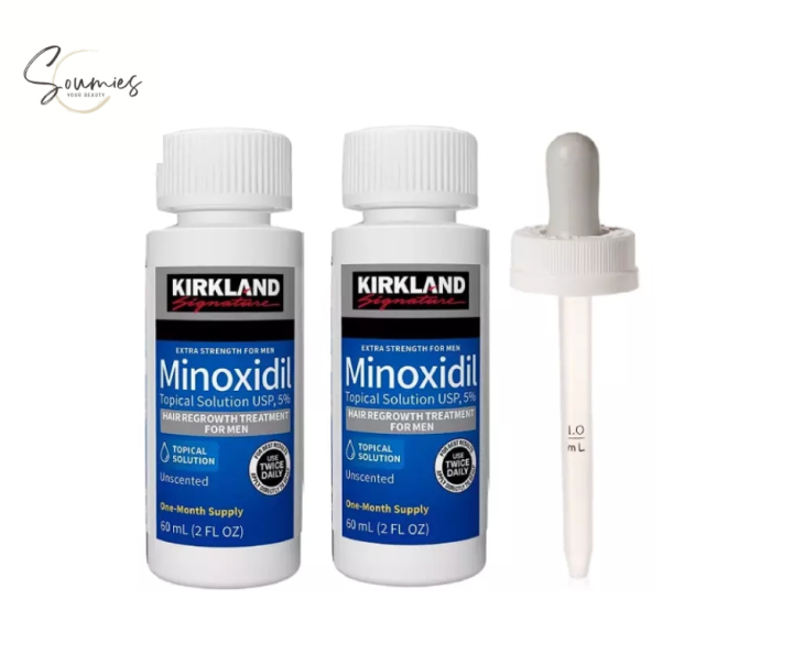 Kirkland Minoxidil 5% for Hair and Beard Growth (two month supply)