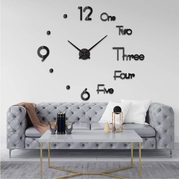 Diy%20Acrylic%20Wall%20Clock%20For%20Living%20Room%20Bed%20Room%20Home%20Decorative%20Digital%20Creative%20Wall%20Clock%20-%20Image%203