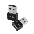 USB 5.0 Bluetooth Nano Adapter For Desktop & Laptop (Plug & Play). 