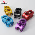 LUNJE Bicycle Stem Mountain Bike Downhill Handle Aluminum Alloy Hollow Handle Pole 25.4mm Bicycle Accessories. 