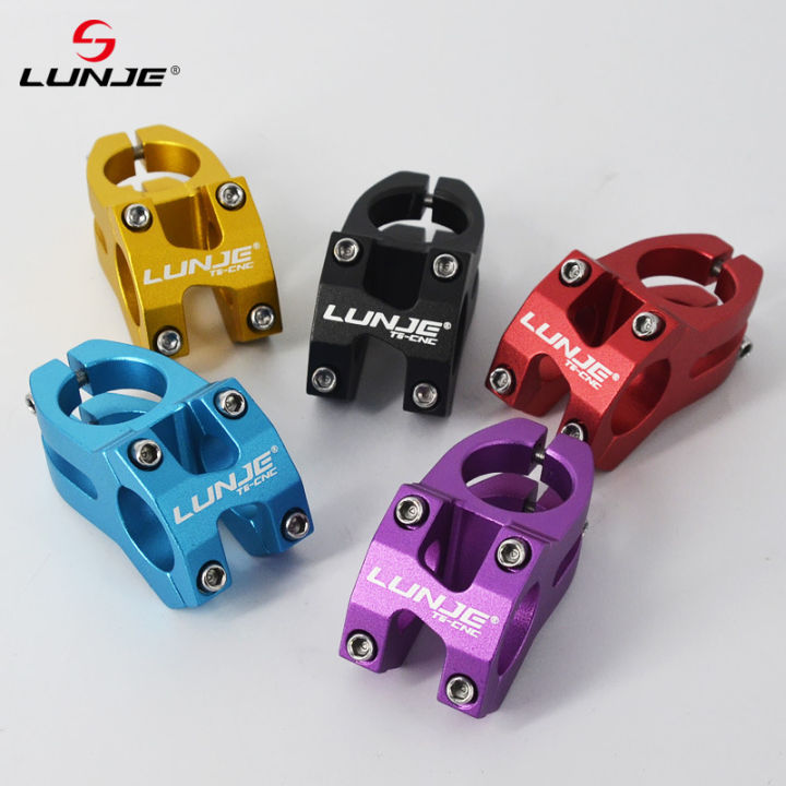 LUNJE%20Bicycle%20Stem%20Mountain%20Bike%20Downhill%20Handle%20Aluminum%20Alloy%20Hollow%20Handle%20Pole%2025.4mm%20Bicycle%20Accessories%20-%20Image%202