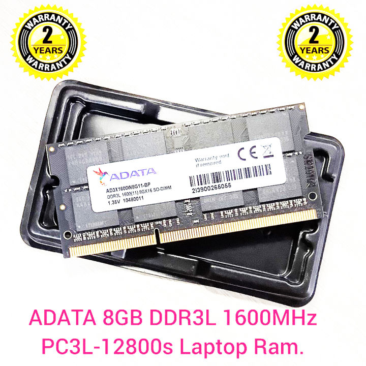 16GB RAM (2X8GB) PC3L 12800S 8 GB DDR3L 1600Mhz Sodimm - Foto 4