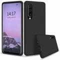 Samsung Galaxy A50/A50s Premium Silicone Matte Soft Phone Case - Black - Phone Back Cover. 