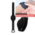 Hot! Sanitizer Bracelet Pumps Disinfectant Sanitizer Dispenser Bracelet Wristband Hand Sanitizer Dispensing Silicone Bracelet. 