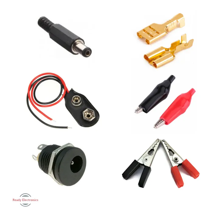 Combo%20Connector's%20DC%20Jack,%20Alligator%20clip,%209%20Volt%20Battery%20Connector%20and%20DC%20Panel%20Mount%20Socket,%20Female%20Wire%20Spade%20Connector%20-%20Image%203
