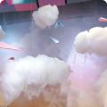 Cotton Artificial Cotton Cloud Decor Lightweight DIY Fluffy Artificial cotton cloud decor small 3D 3D small cotton cloud for. 