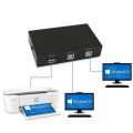 Printer Sharing Switch Hub for 2 PC - 1 Printer. 