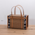 Woven Bamboo Products Camping Portable Storage Box L. 