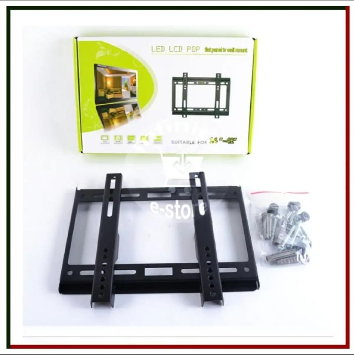 Universal%20Vesa%20Ultra%20Slim%20LCD%20LED%20PDP%20Flat%20Panel%20fix%20TV%20wall%20mount%20for%2014%20-%2042%20inch%20screens%20with%20up%20to%2025%20kg%20load%20weight%20-%20Image%202