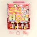 3 Layer Multipurpose Storage Box Hair Accessories Organizer for Scrunchies. 