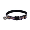 【Atoztide Store】4 Colors Halloween Cat Collar Bell Breakaway Pumpkin, Skull, Ghost Kitten Collar for. 