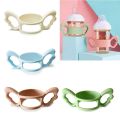 Hegen Bottle Handle Baby Feeding Silicone Teether Soft And Safe Handle for Auxiliary Milk Drinking Bottle Cover. 