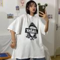 Short Sleeve T Women's T-shirt 2020 Spring and Summer New Clothes Students Korean Style Loose ins Style Printed Mid-Length Top.