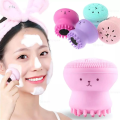 Silicone Facial Cleaning Brush for Lymphatic Drainage.