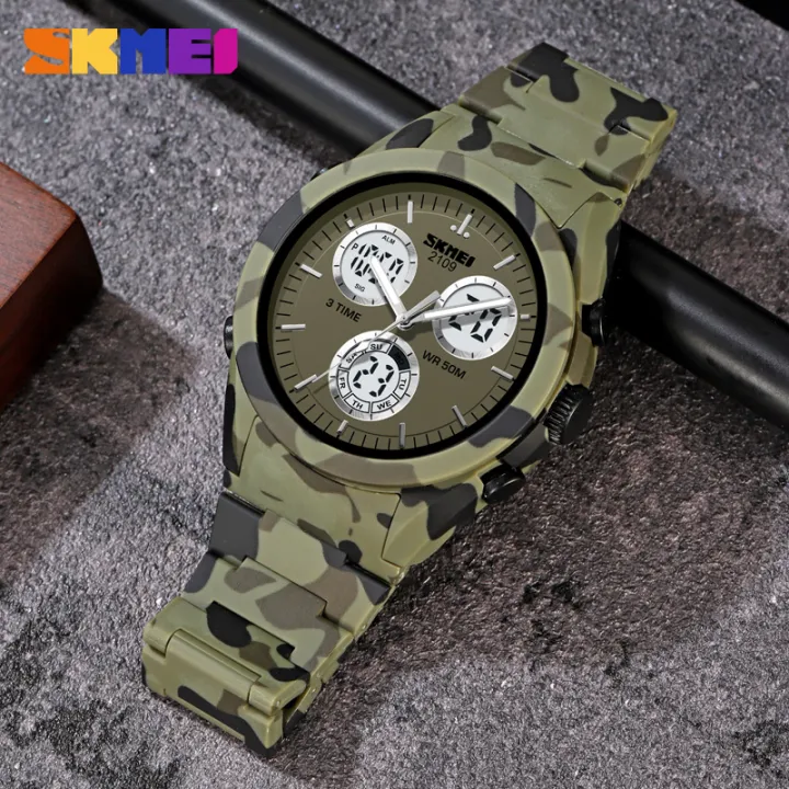 SKMEI%202109%20Sport%20Watches%20Mens%20Multifunctional%20Time%20Military%20Camouflage%20Countdown%20Digital%20Men%20Wristwatch%20Waterproof%20Chrono%20Clock%20-%20Image%205