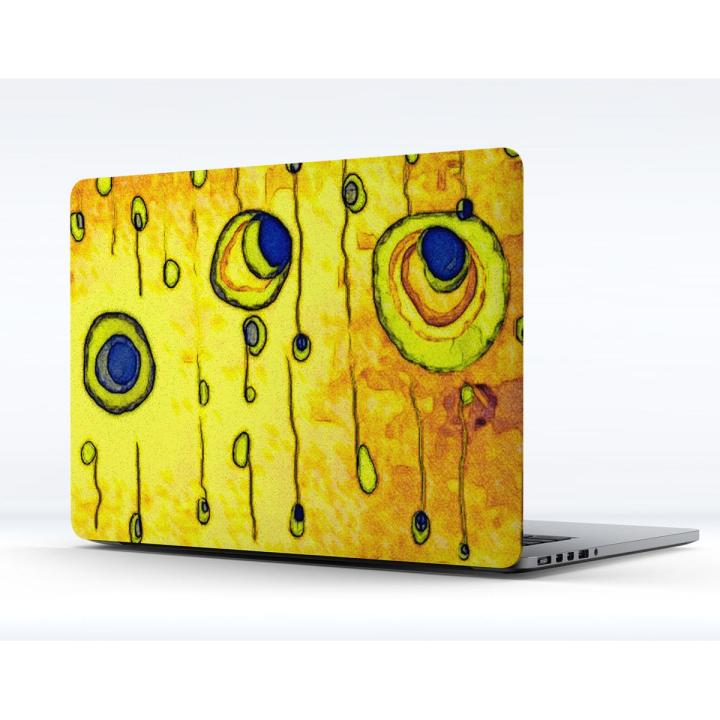 LPTP-63 Modern Abstract Art On Canvas Textures And Colors premium quality laptop sticker