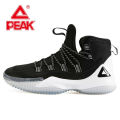 【selevn roind】 PEAK Men's Basketball Shoes Court Anti-slip Rebound Basketball Sneakers Light Sports Shoes Breathable Lace-up High Top Gym Boots. 