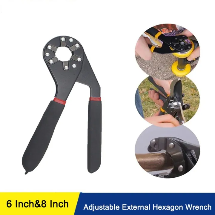 Levelex%20universal%20wrench%20bionic%20wrench%20Bionic%20Adjustable%20Wrench%20by%20Logger%20Head%20Tools%206%20Inch/8%20Inch%20Bionic%20Adjustable%20Wrench%20Torque%20Spanner%20-%20Image%206