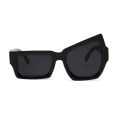 Funny Irregular Square Sunglasses Man Fashion Personality Brand Designer Sun Glasses Male White Black Shades Oculos De Sol. 