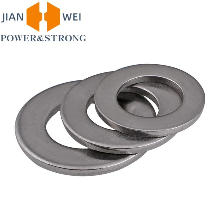 100/50/10pcs%20304%20Stainless%20Steel%20Washers%20Thickened%20Shim%20M1.6%20M2%20M3%20M4%20M5%20M6%20M8%20M10%20M12%20M16%20M18%20M20%20M24%20M27%20M30%20M36%20Metal%20Gasket%20-%20Image%206