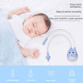 Newborn Baby Nasal Aspirator Baby Nose Cleaner Cartoon Kids Suction Tool Protection Health Care Infant Safe Mouth Nasal Suction Devic. 