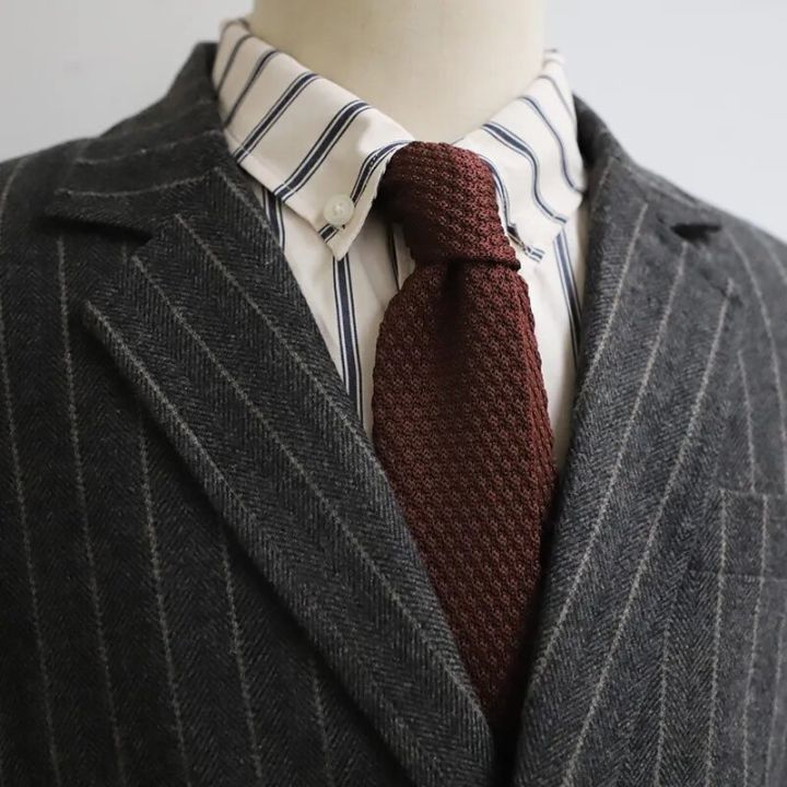 Men's%20Knitted%20Tie%20Solid%20Colourful%20Tie%20Skinny%20Narrow%20Slim%20Knit%20Warm%20Neck%20Gifts%20For%20Men%20Classic%20Woven%20Designer%20Daily%20Wear%20Cravat%20-%20Image%203
