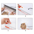 Freshpack Pro Vacuum Sealer Machine Mini Electric Sealing System with Free 10Pcs Sealed Bag. 
