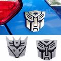 Transformers Car Decoration Sticker Logo Zinc Alloy 3D Autobot Decepticon Emblem Badge Decal Truck Car Styling Transformers stickers. 