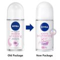 International Germany product Deodorant Roll on NIVEA extra brightening used for male/female - 50 ml. 