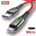 CASIFY CM02 5A Micro USB Cable Type C Cable Lightning Cable Fast Charging Cable.
