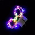 2M 20Led Mini Micro Copper Wire Light Battery Operated Led Strip String Fairy Lights.