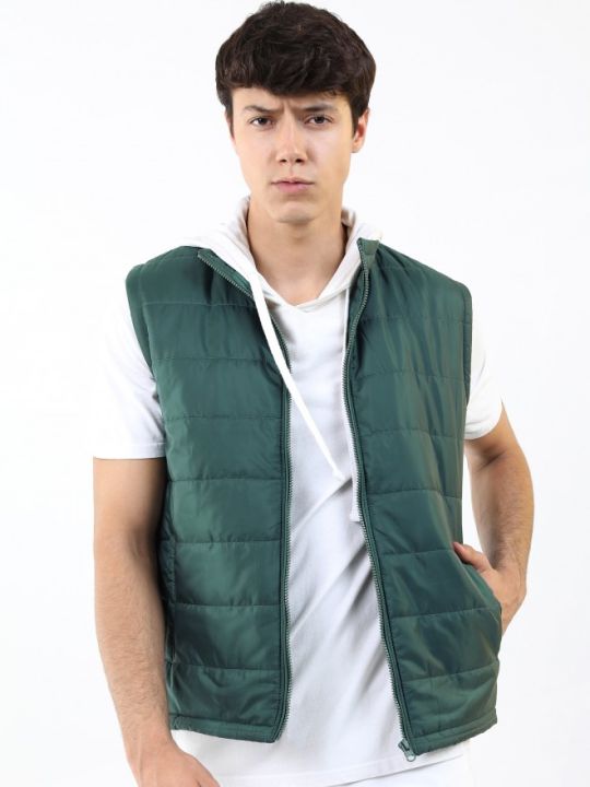 Pantoneclo Premium Quality Multicolor Men's Padding Sleeveless Jacket